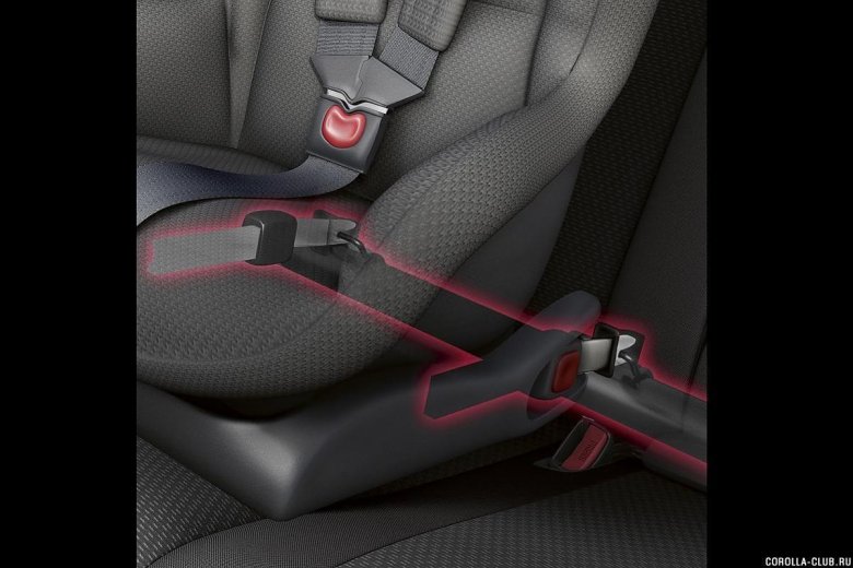 Система изофикс Toyota Corolla 2014