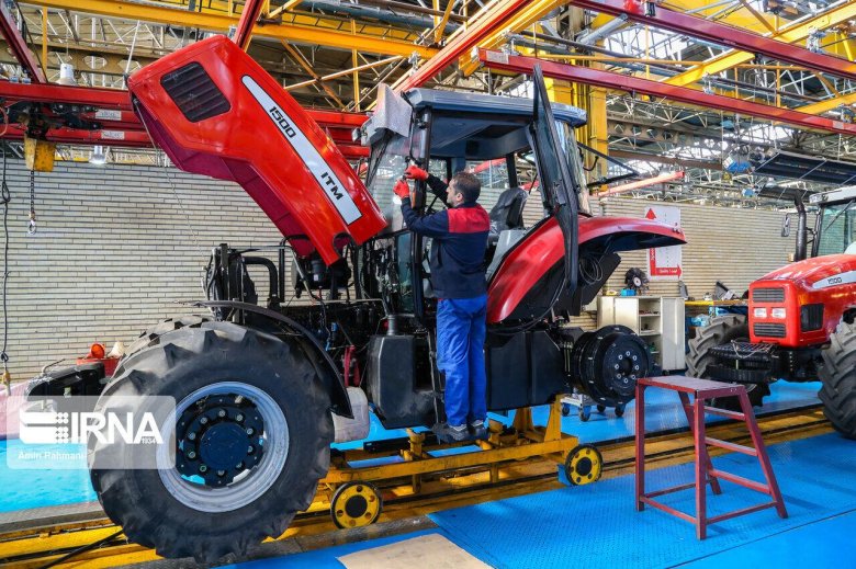 Иранский трактор itm