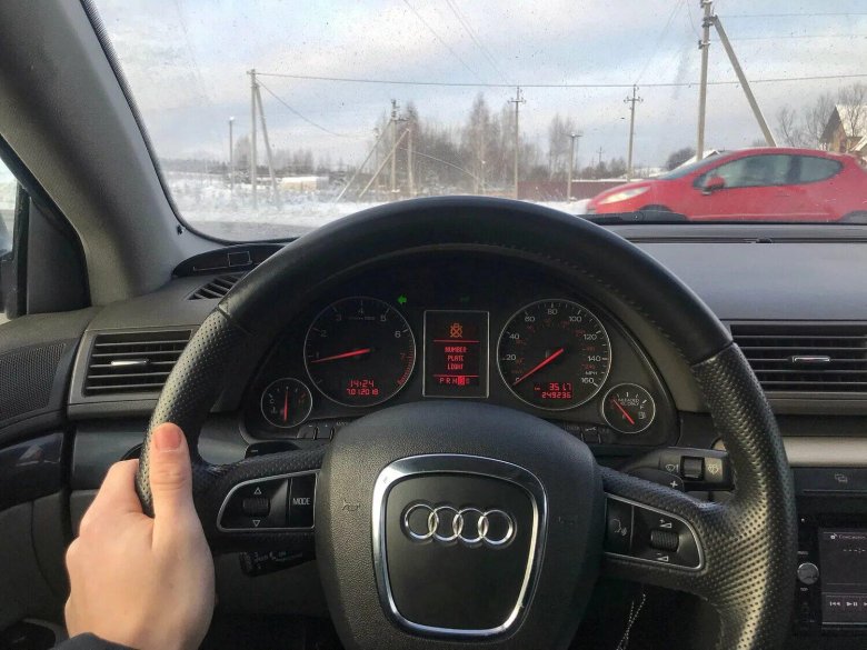 Руль Ауди а6 с7 зима