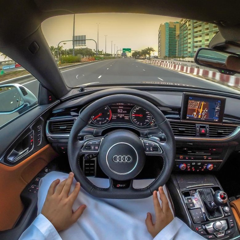 Ауди rs7 салон