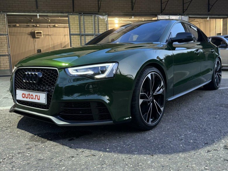 Ауди рс8 зеленая