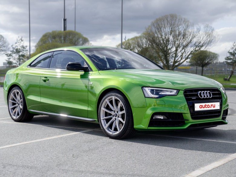 Ауди а5 зеленая