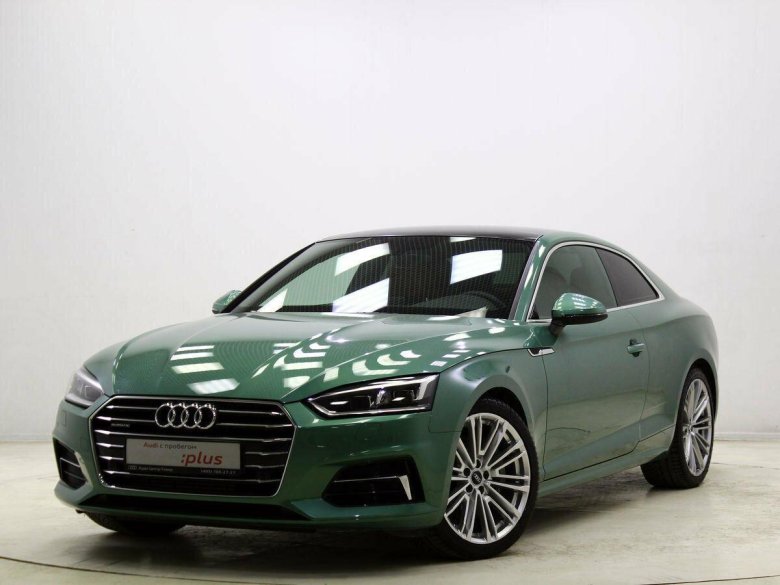 Ауди а5 зеленая 2021