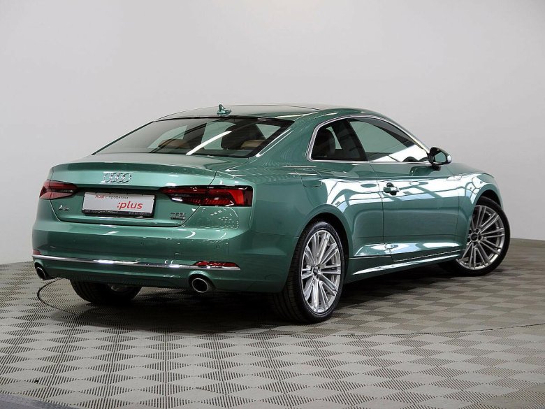 Audi a5 Coupe зеленая