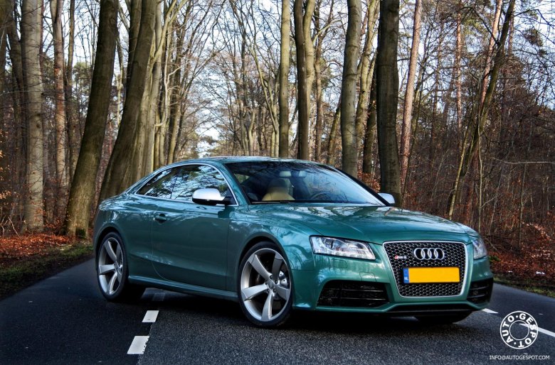 Ауди а5 зеленая