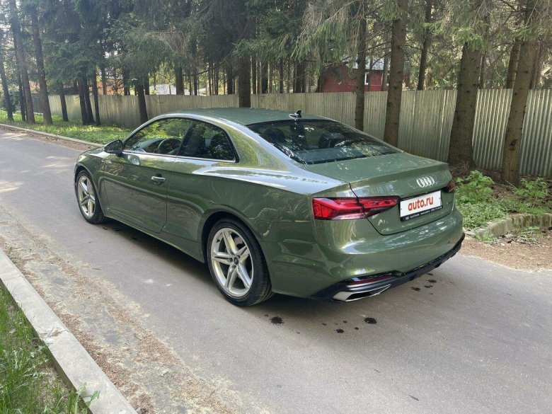 Ауди а 5 зеленая