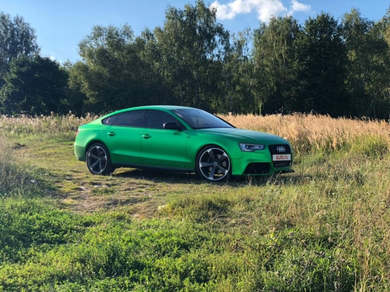Audi a5 Sportback Green