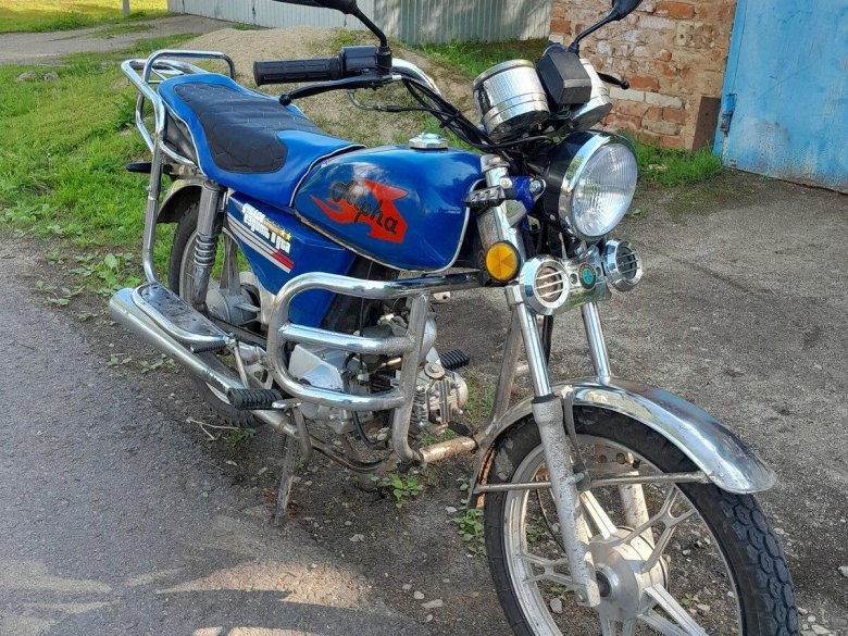 Мопед альфа 110