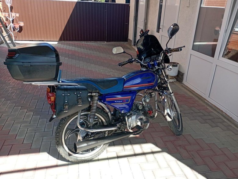 Мопед альфа новый