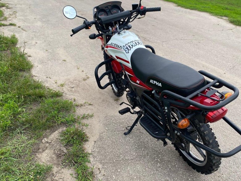 Мопед альфа 110 куб