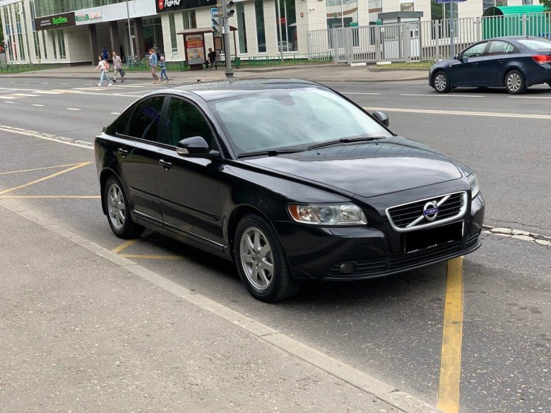 Вольво s40 черная