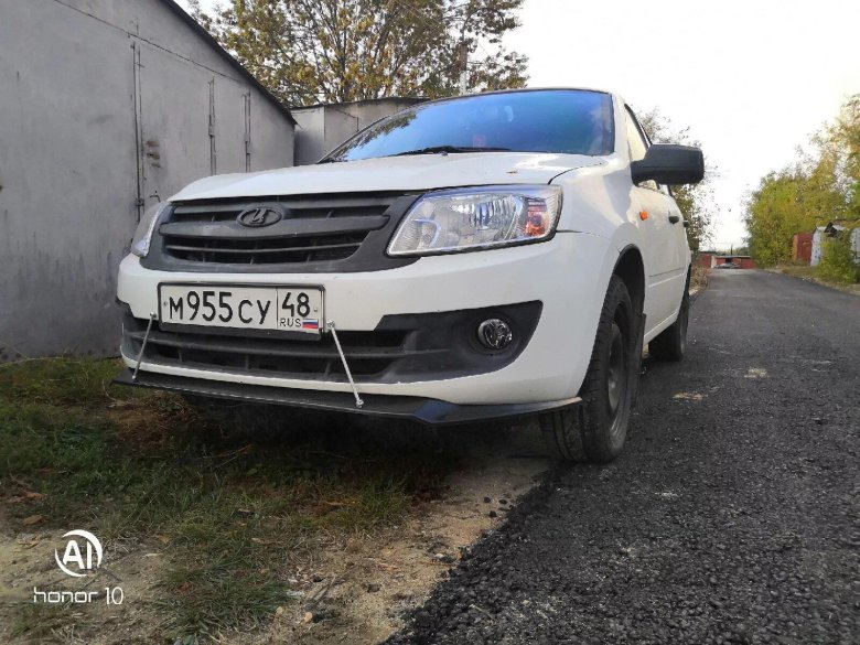 Бампер передний лада гранта лифтбек 2015