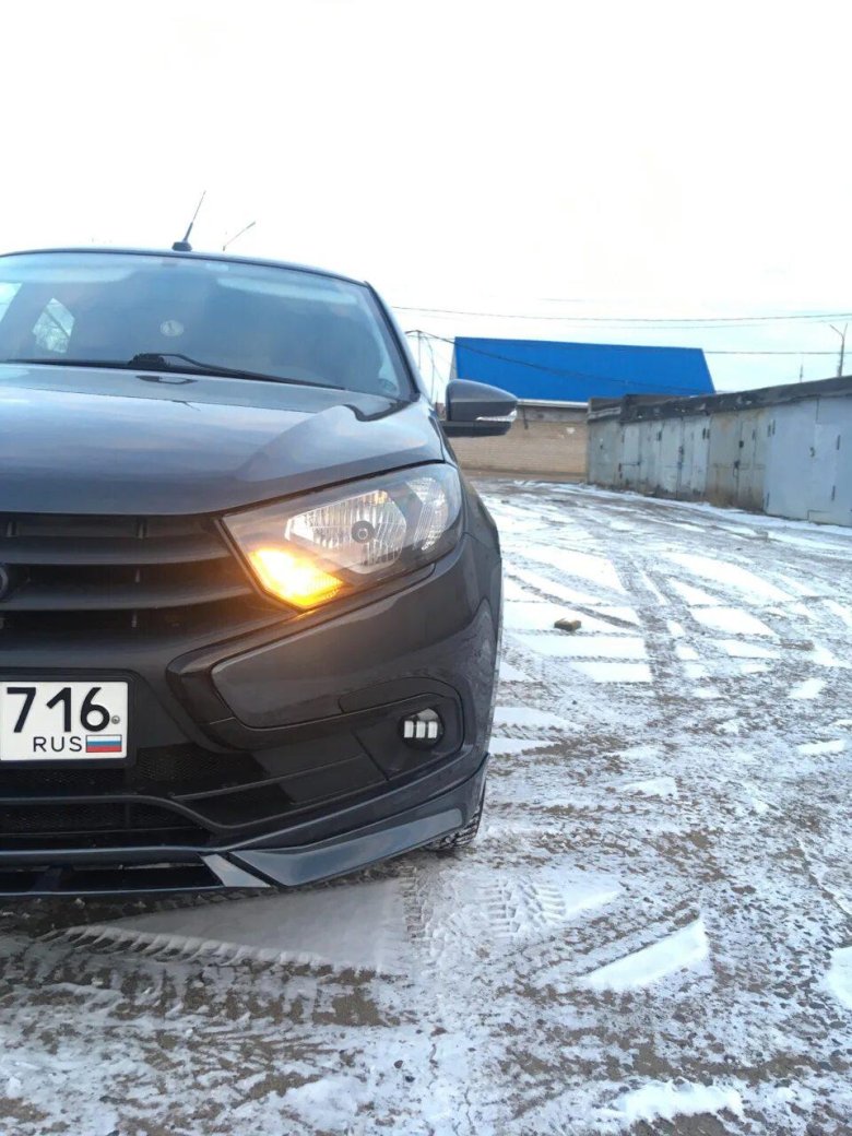 Сплиттер губа Барс Гранта фл