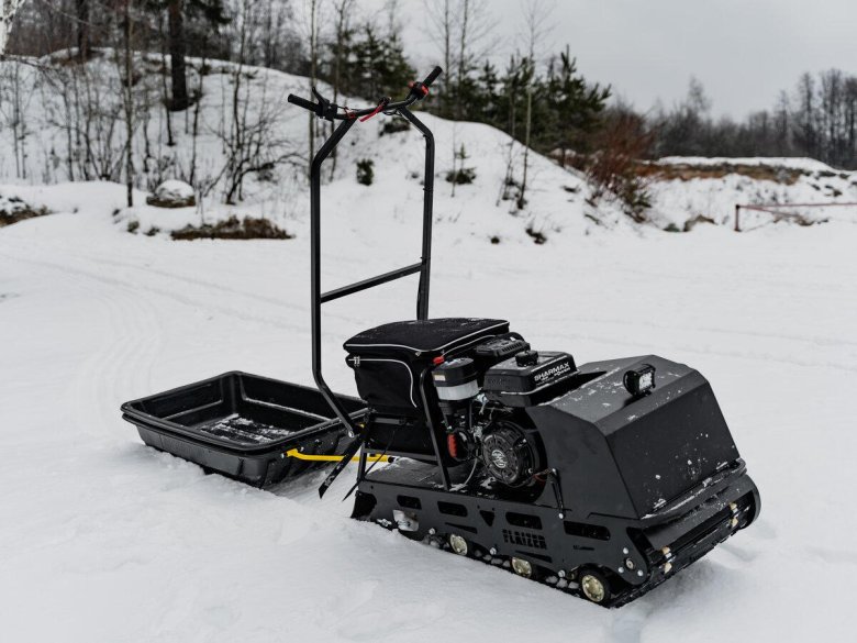 Мотобуксировщик бурлак