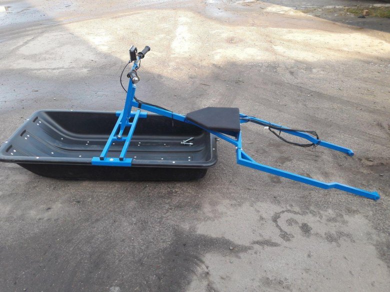 Модуль толкач для мотобуксировщика