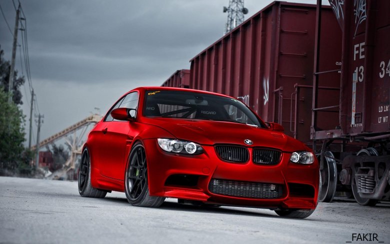 Bmw m3 e92 red