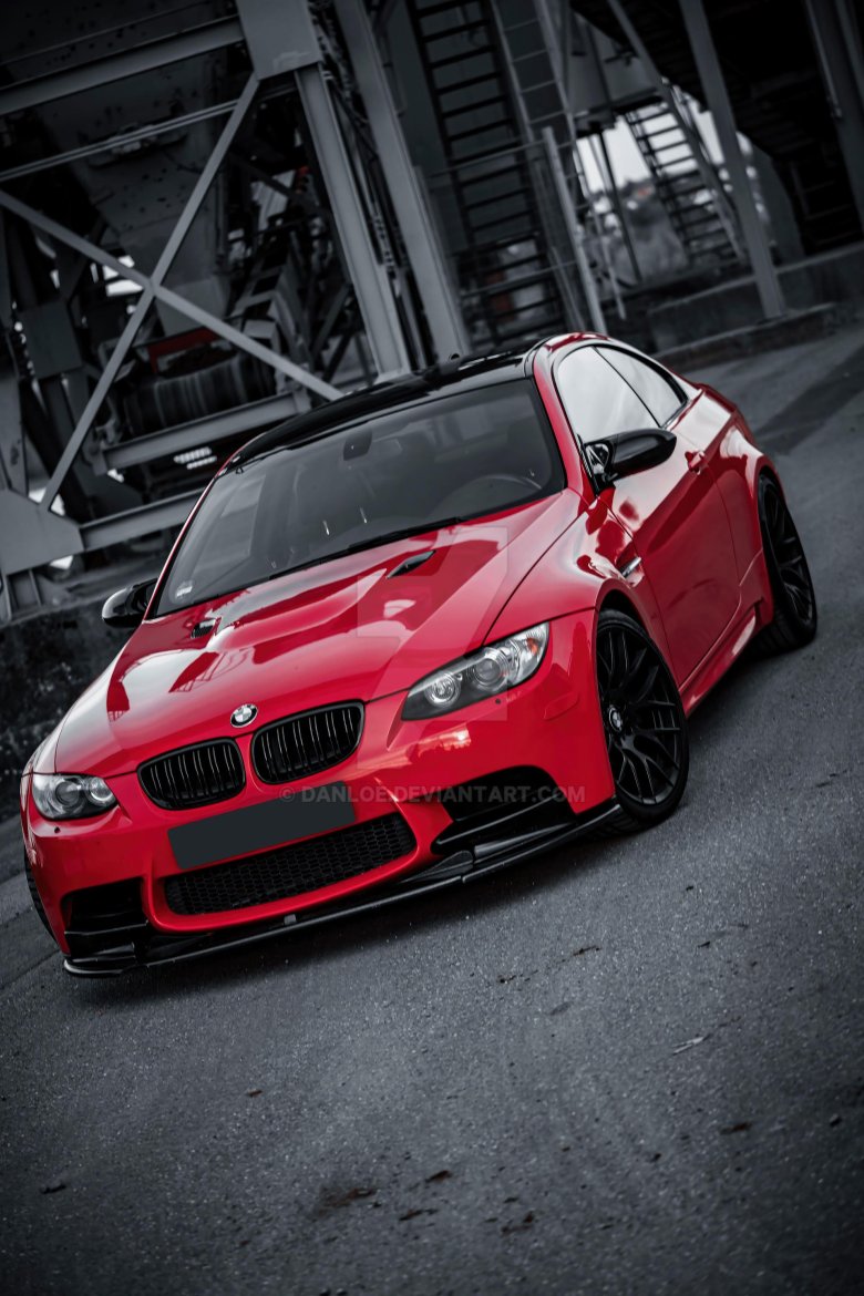Bmw m3 e92 red