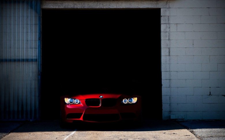 BMW m3 в темноте