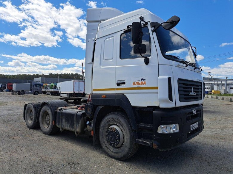 Седельный тягач маз‑643028