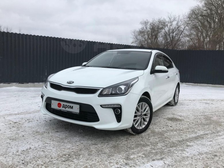 Киа рио 2017 год