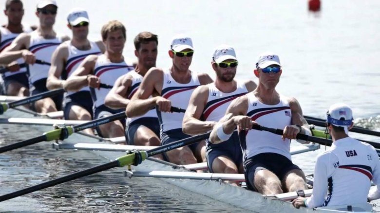 Гребцы Академическая гребля