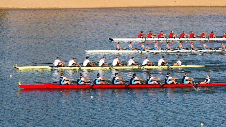 Гребцы Академическая гребля