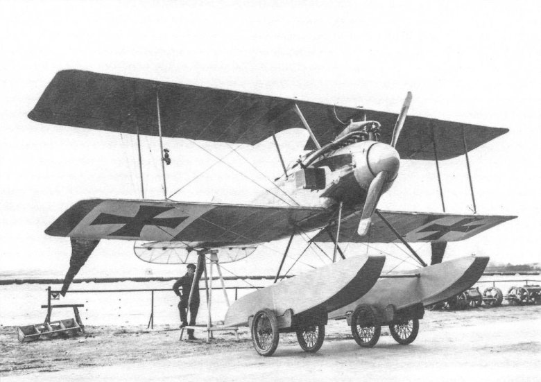Самолет Albatros w4