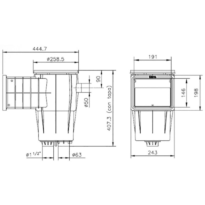 Скиммер для бассейна