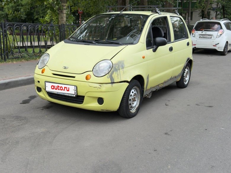 Машина daewoo matiz