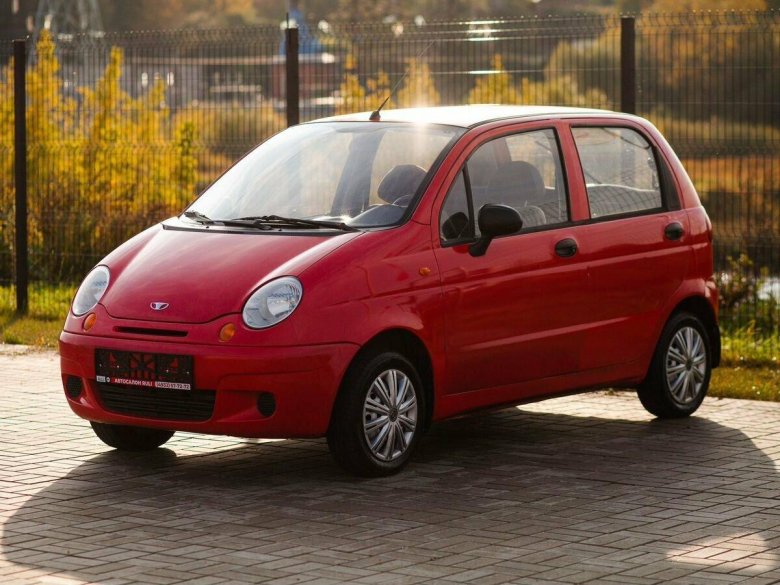 Машина daewoo matiz