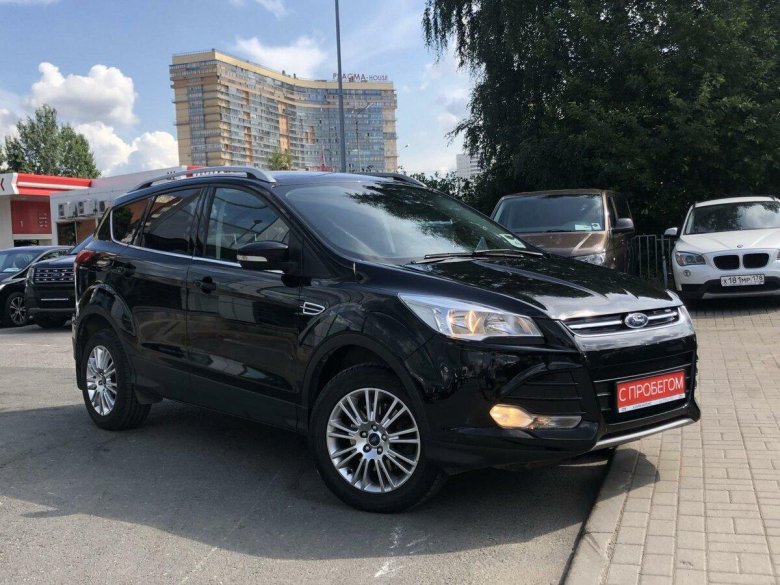 Форд Куга 2016 черный