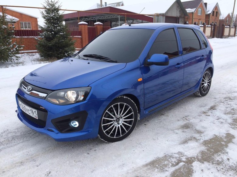 Lada Kalina 2 Sport синяя