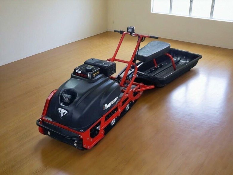 Мотобуксировщик тофалар 500 с модулем толкач