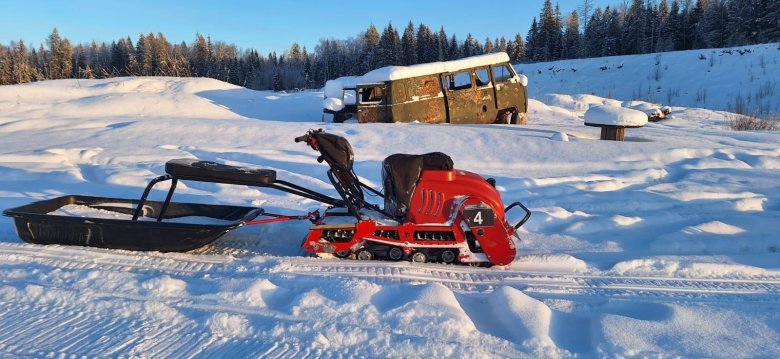 Мотобуксировщик тофалар 500 лонг
