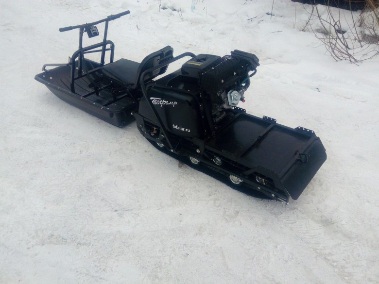 Мотобуксировщик тофалар 500 с модулем тягач