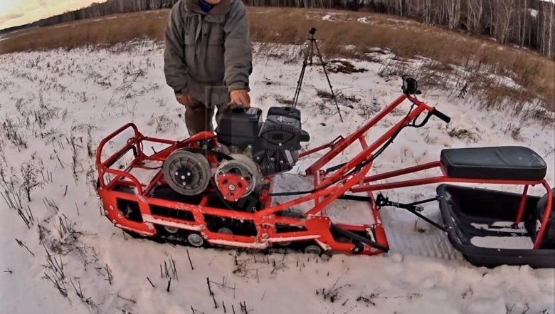 Электро мотобуксировщик Тофалар