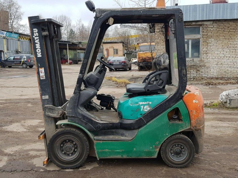 Погрузчик вилочный митсубиси fg15