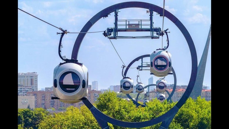 Канатная дорога в москве