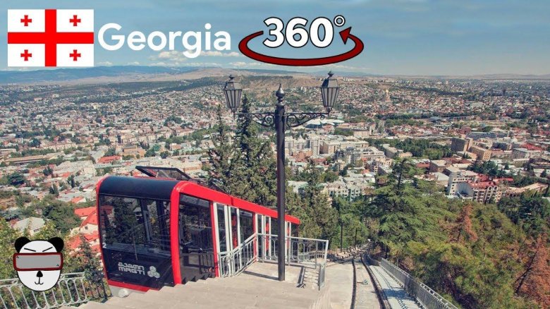 Мтацминда Тбилиси канатная дорога