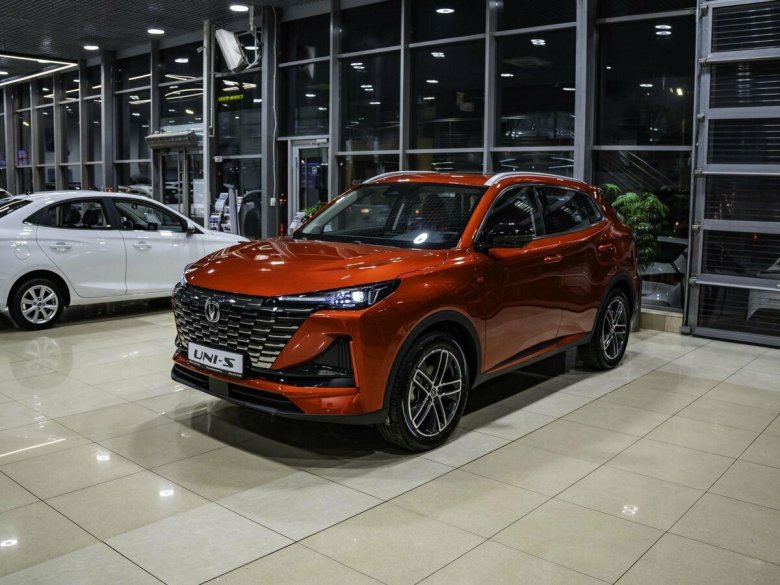 Changan uni s красный