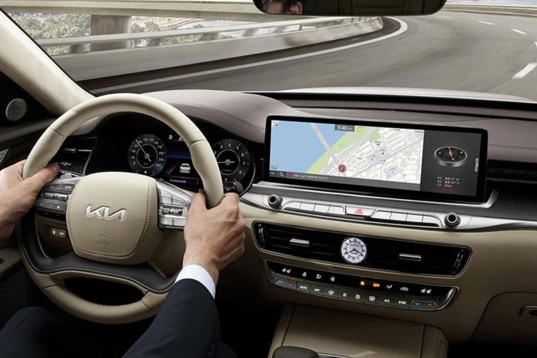 Kia k 900 салон