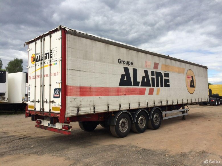 Фрюхауф полуприцеп