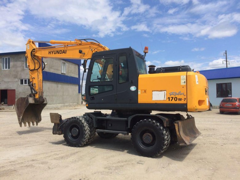Экскаватор Hyundai r170w-7