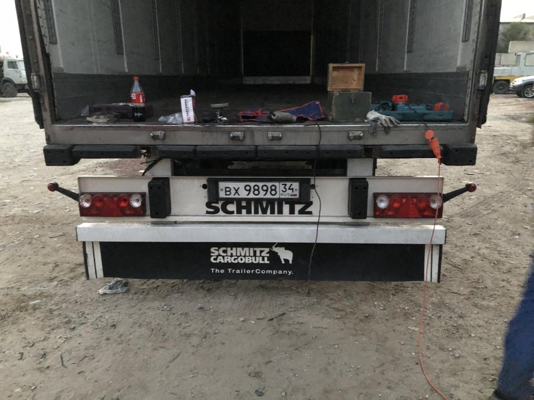 Задний бампер на Даф 105