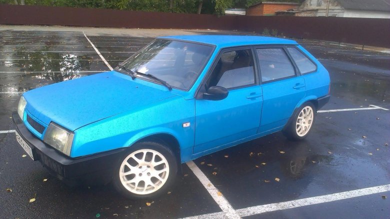 ВАЗ 2109 голубой металлик