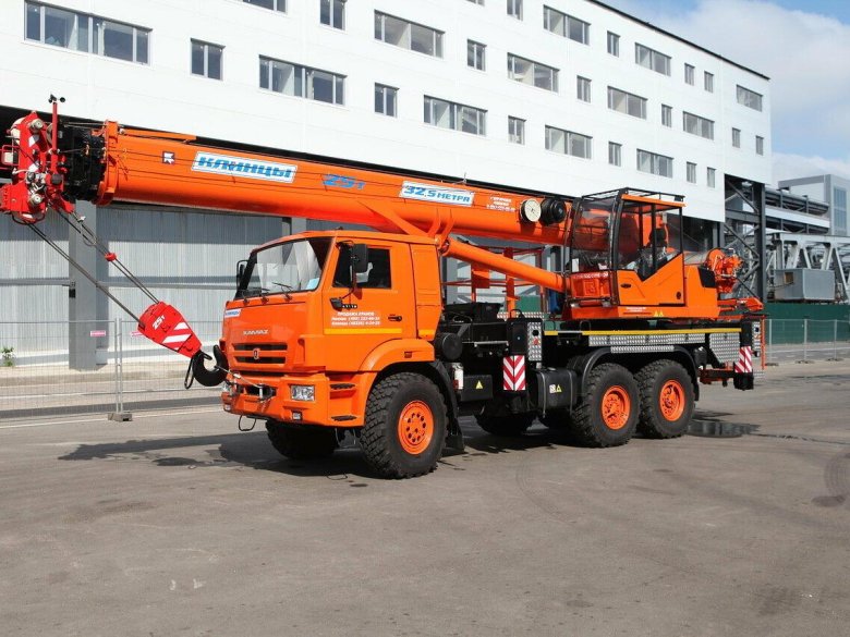 Кран КАМАЗ 55713 5к4