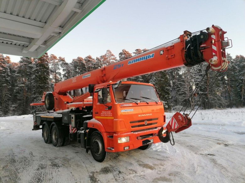 Автокран клинцы 25 тонн
