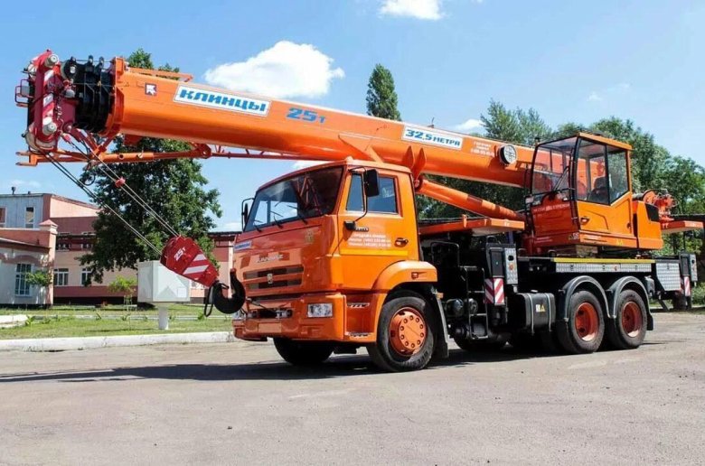 КАМАЗ 65115 автокран
