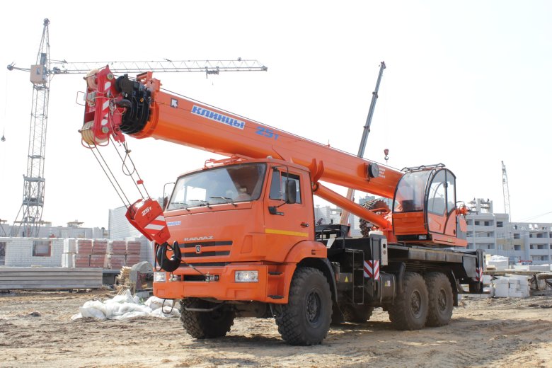 Кран КАМАЗ 55713 5к4