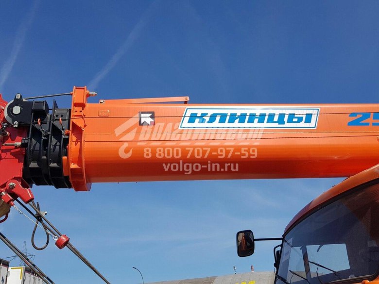 Автокран Клинцы 25 тонн 31 метр